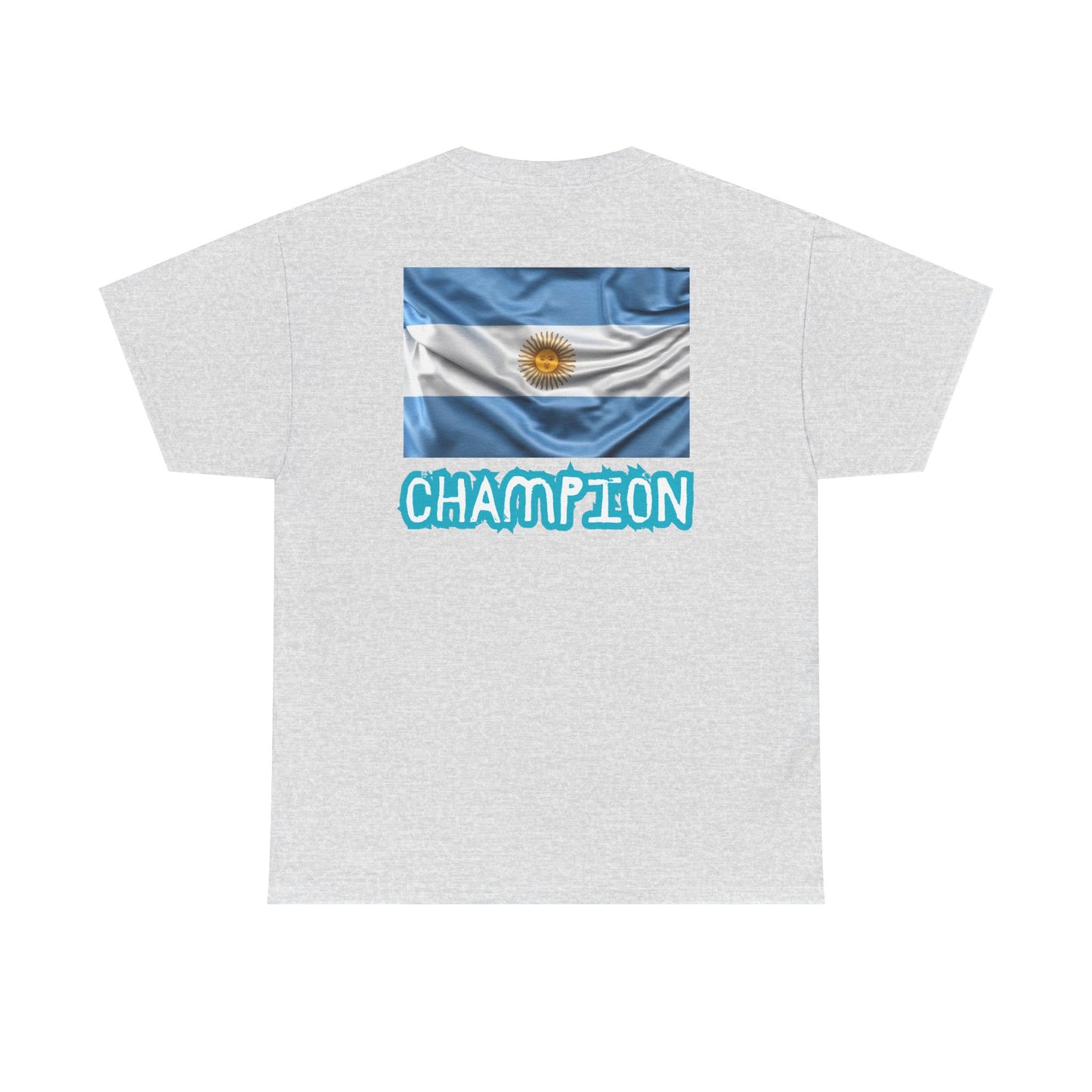 Soccer Fan Tee with Argentina Flag, Sports Shirt, Gift for Soccer Lovers, Unisex T-Shirt, Football Apparel, Casual Wear