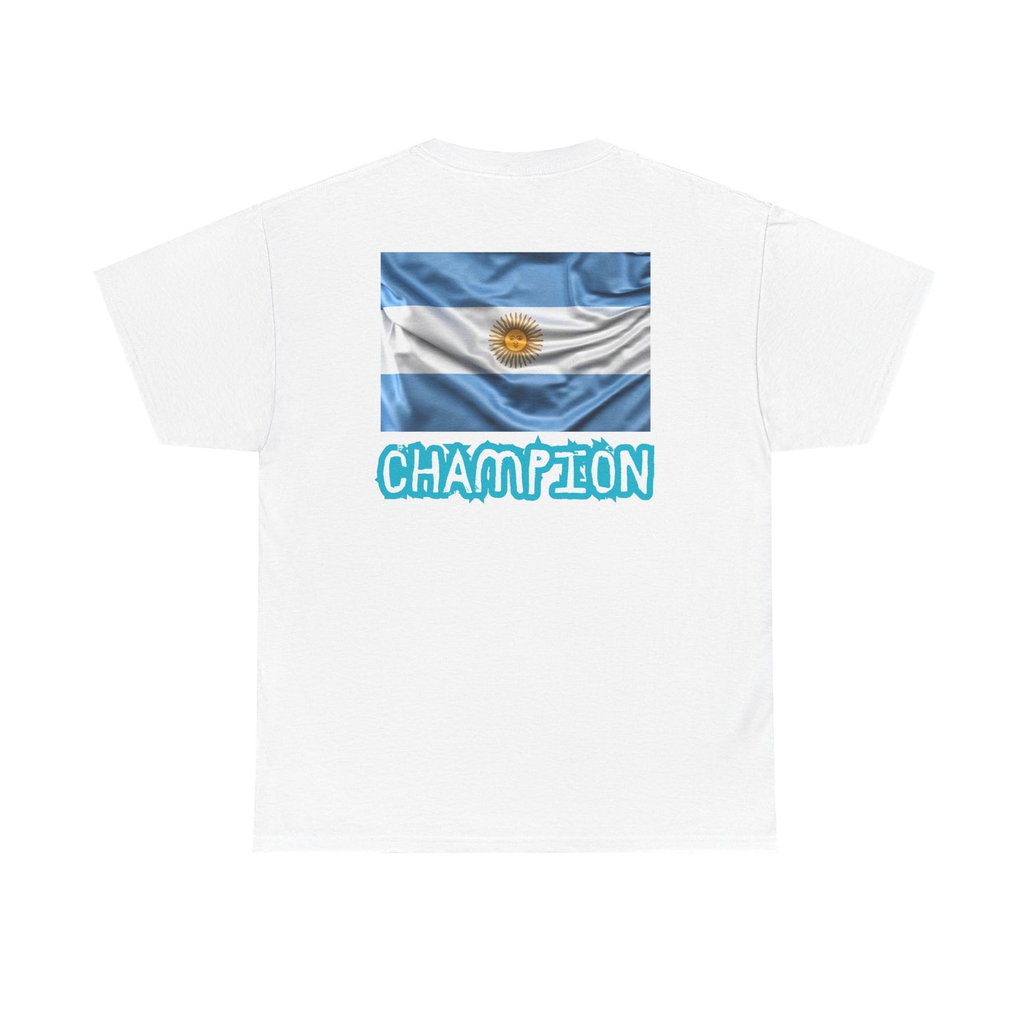 Soccer Fan Tee with Argentina Flag, Sports Shirt, Gift for Soccer Lovers, Unisex T-Shirt, Football Apparel, Casual Wear