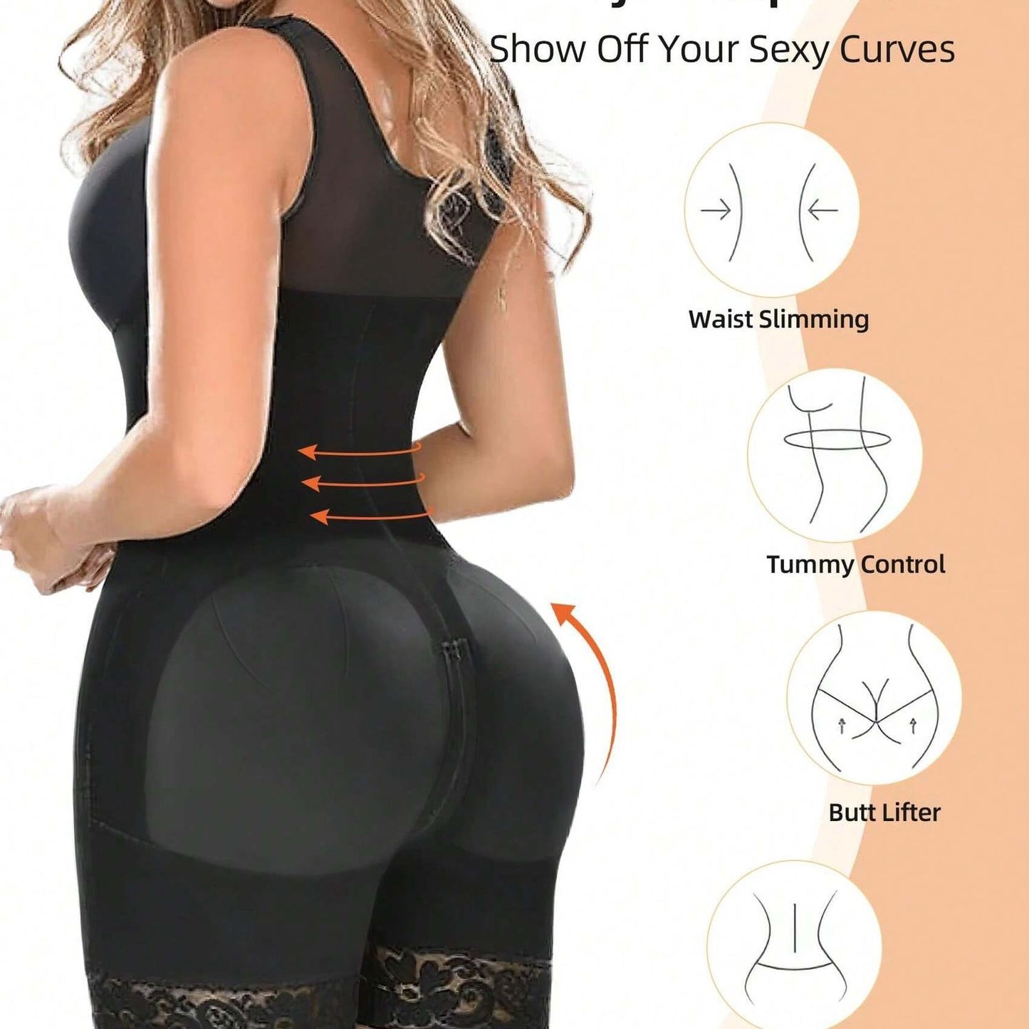 Women's Shapewear, Full Body Sculpting After Abdominal Control