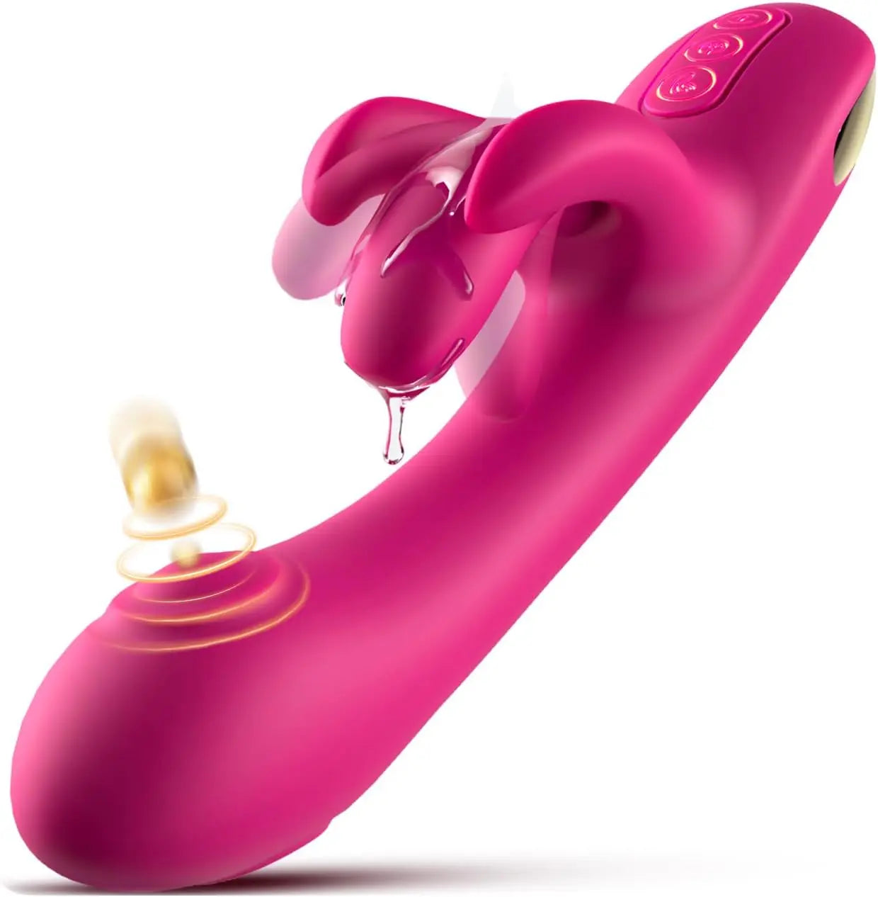 30 Modes G Spot Vibrator Rabbit Sex Toy for Women Clitoral Stimulator Female Vibrators Dildo 10 Flapping Vibrating Adult Sex Toy
