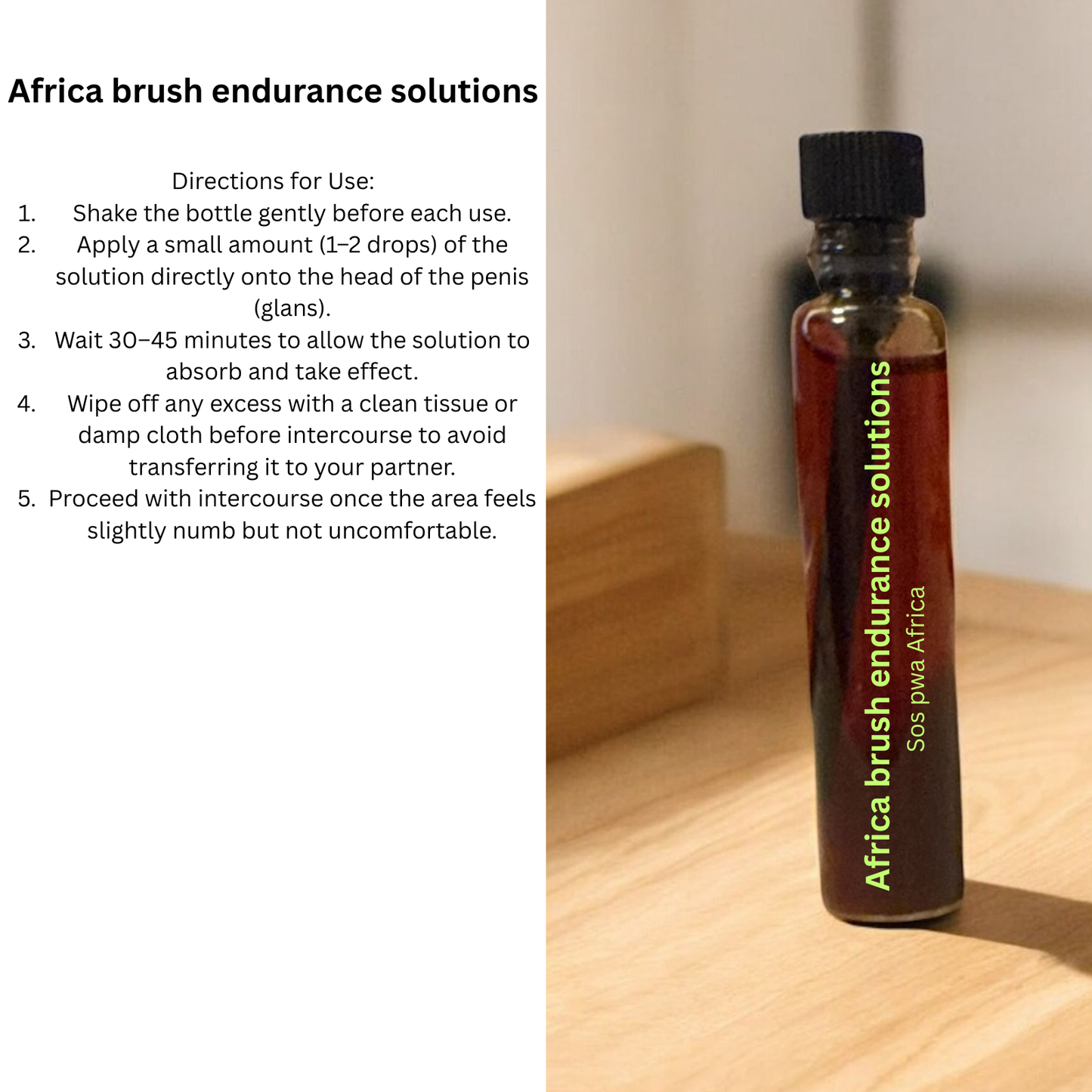 Africa brush endurance solutions