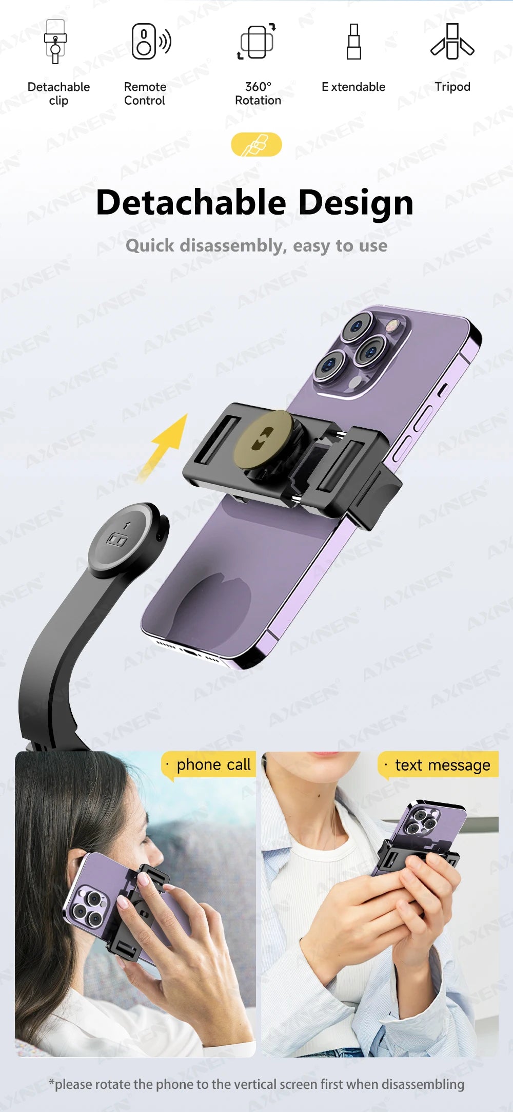 L21 Phone Selfie stick Tripod with Wireless Bluetooth LED Fill Light with Remote Shutter for Android IOS Cellphone