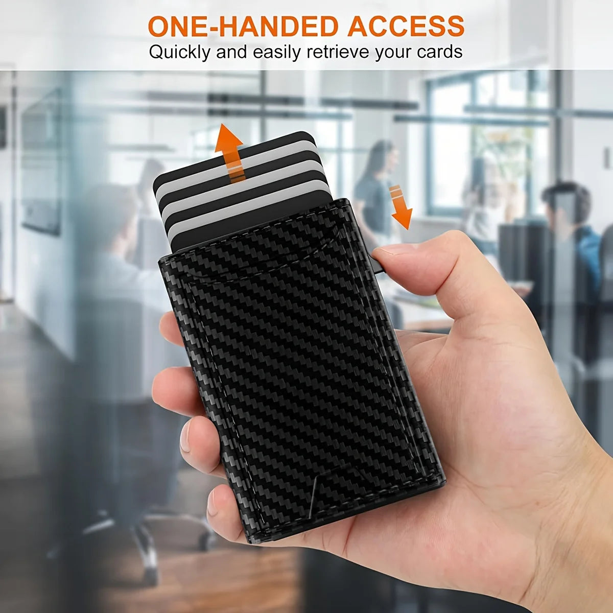 2024 New Men's Business Wallet Multi-card slot magnetic enclosure (Unisex wallet)