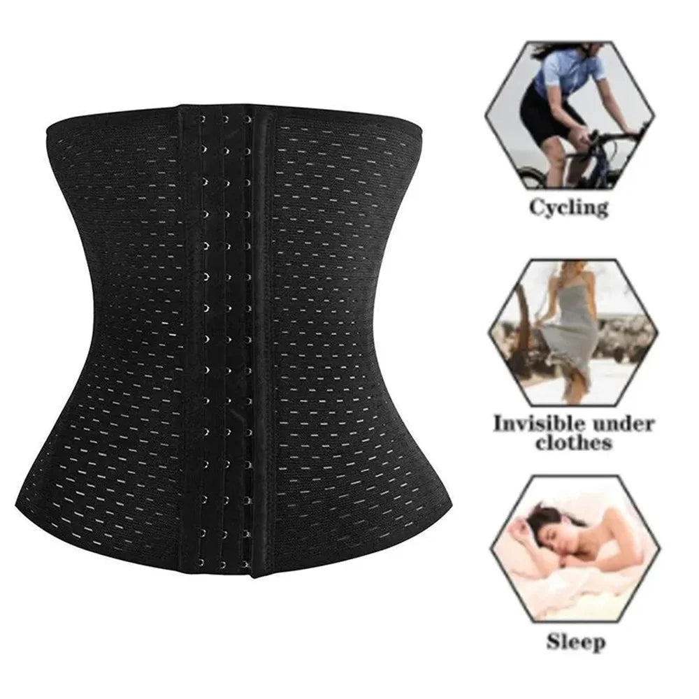 Women Body Shapewear Tummy Slimming Black Belly Band