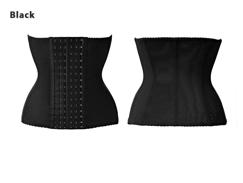 Shapewear For Women Tummy Control Fajas Body Shaper Zipper Belt Waist Trainer Bandage