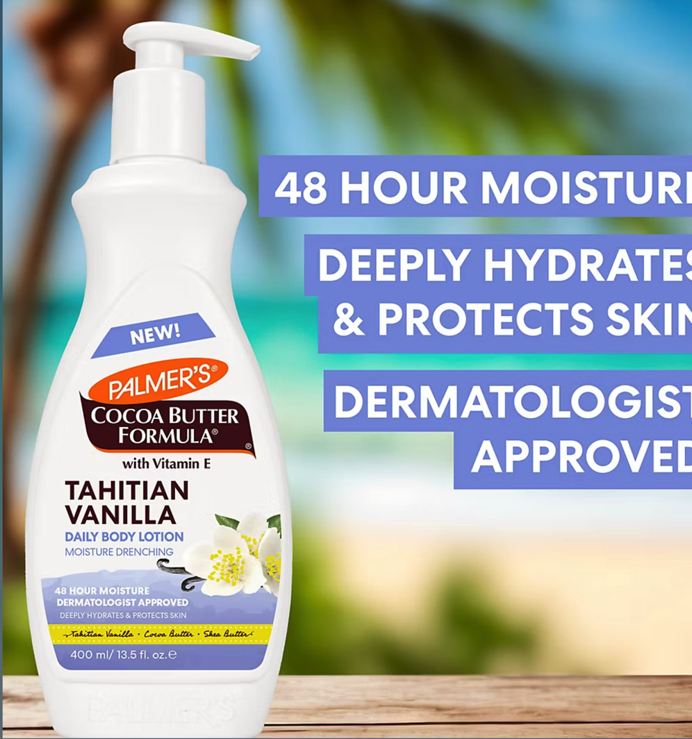 Palmer's Cocoa Butter Formula Tahitian Vanilla Body Lotion, 2 pk./13.5 fl. oz.