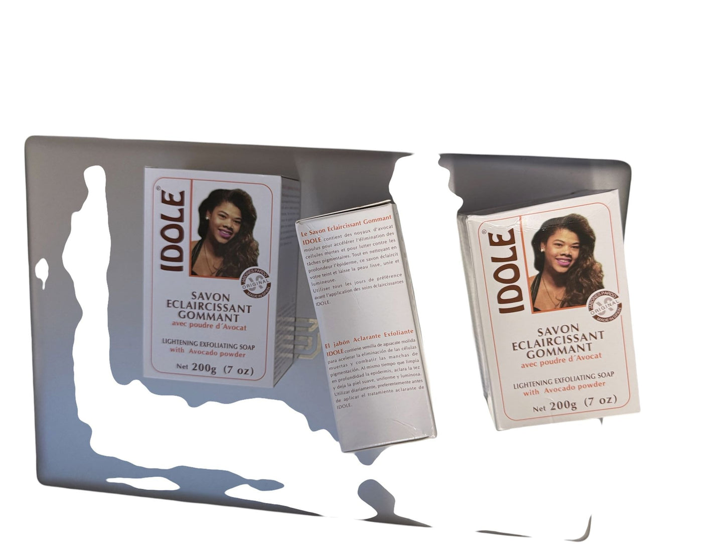 Soap Idole Gomant pack of 3