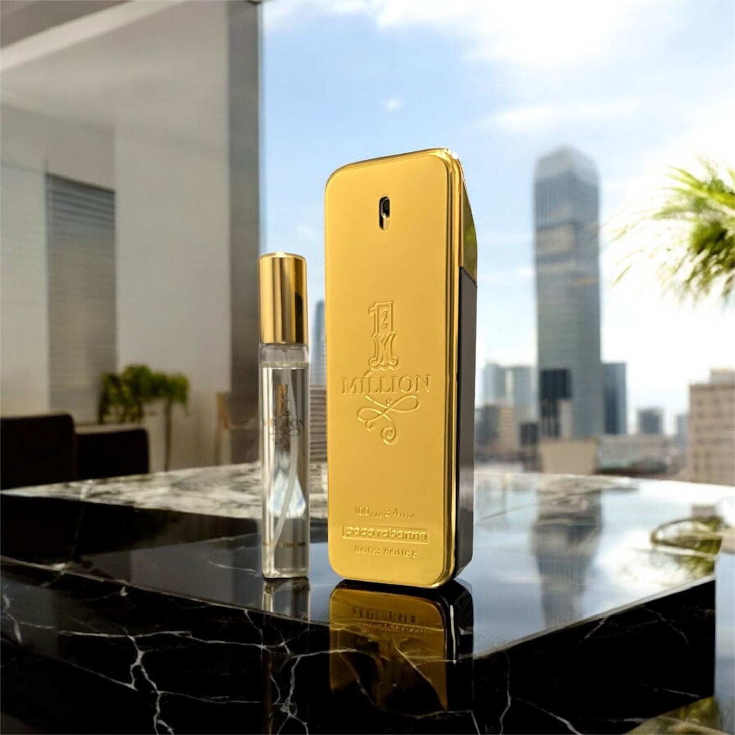 Paco Rabanne 1 Million 3.4 Oz Eau De Toilette Spray by Paco Rabanne Gift Set for Men