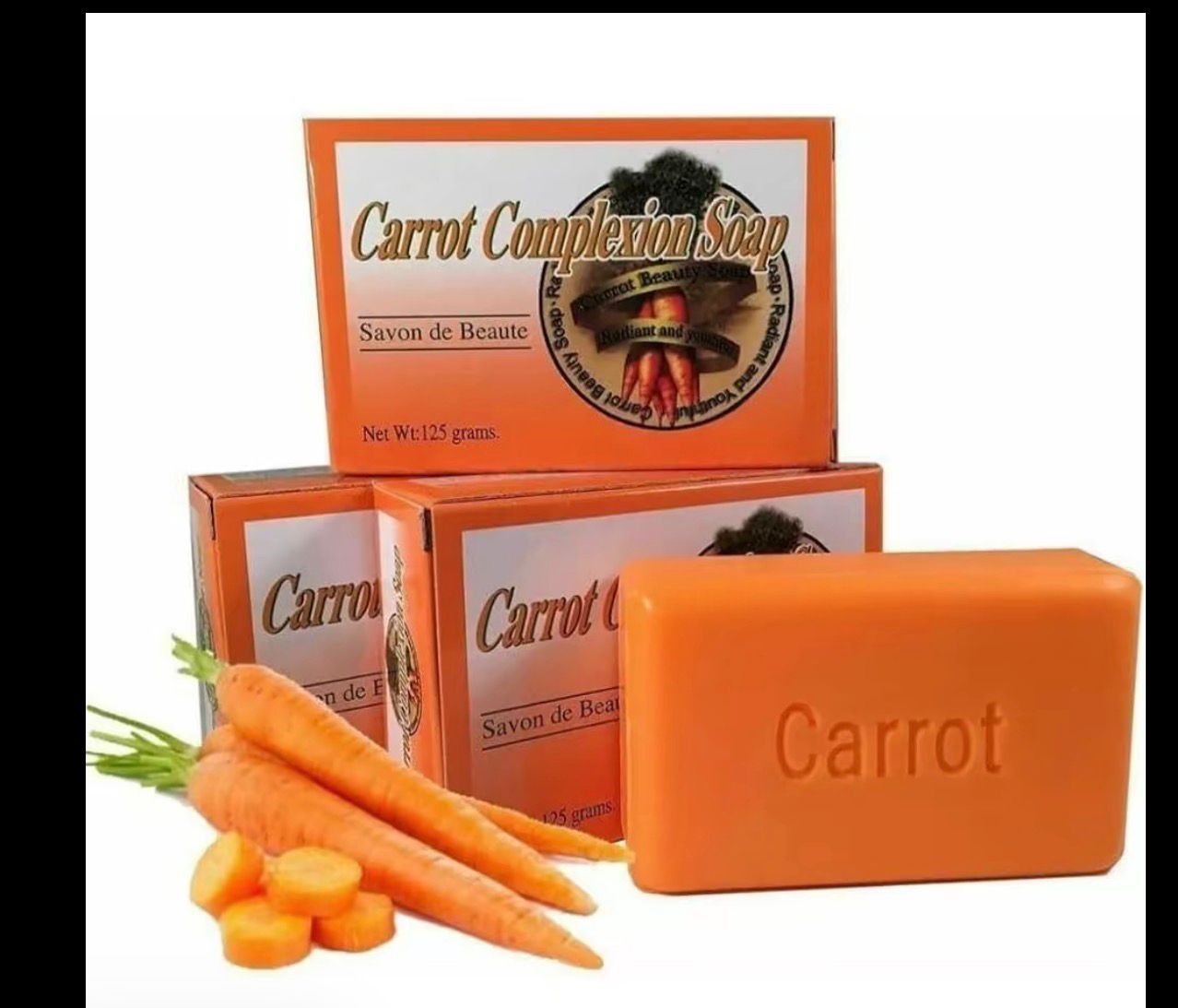 Carrot Complexion Soap Pack of 12