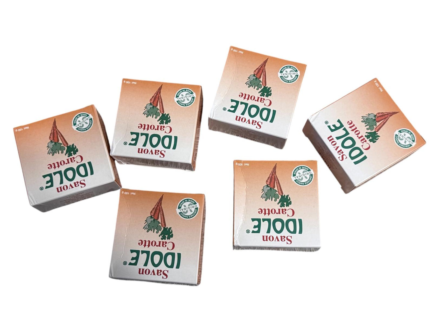 Soap IDOLE CARROT PACK OF 12