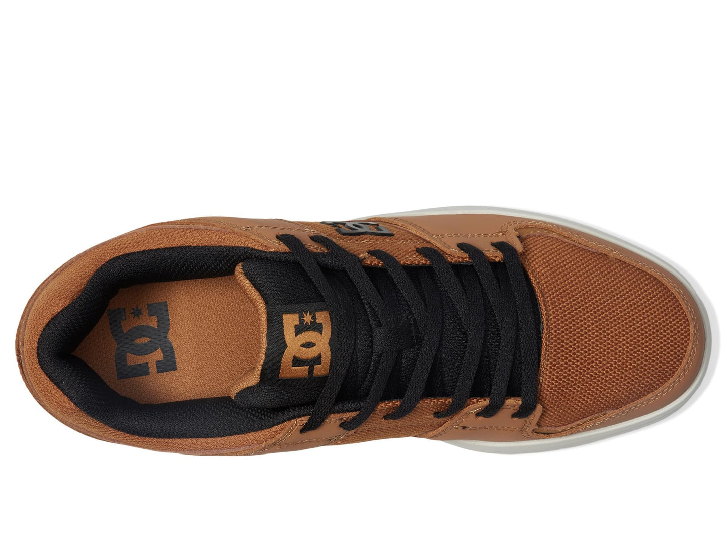 DC Cure Casual Shoes for Men Mesh Lining Wheat/Black 11 D - Medium
