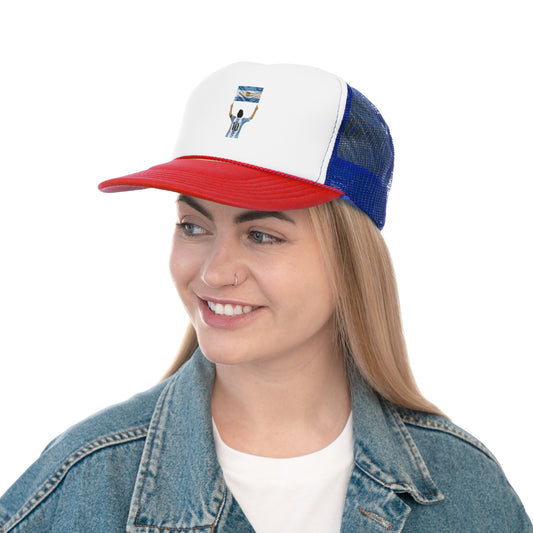 Champion Spirit Trucker Cap - Sporty Hat for Fans, Outdoor Adventures, Casual Wear, Team Spirit, Game Day, Gift Idea