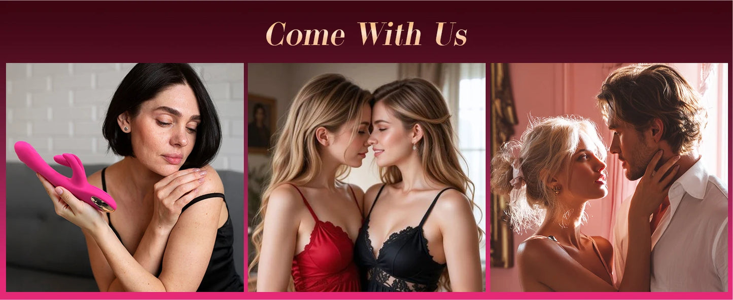 30 Modes G Spot Vibrator Rabbit Sex Toy for Women Clitoral Stimulator Female Vibrators Dildo 10 Flapping Vibrating Adult Sex Toy
