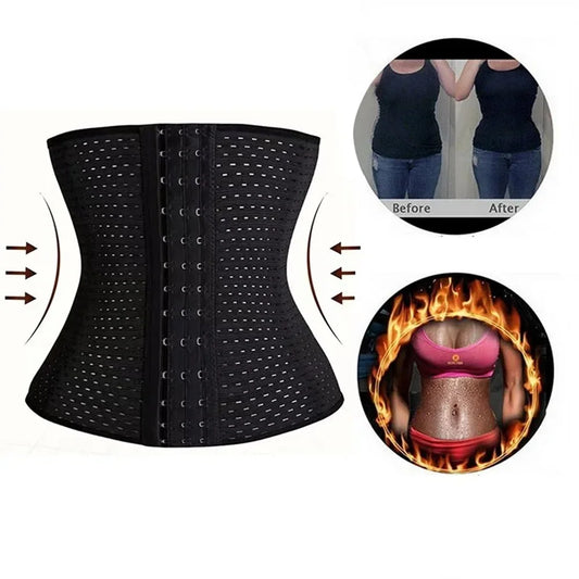 Women Body Shapewear Tummy Slimming Black Belly Band