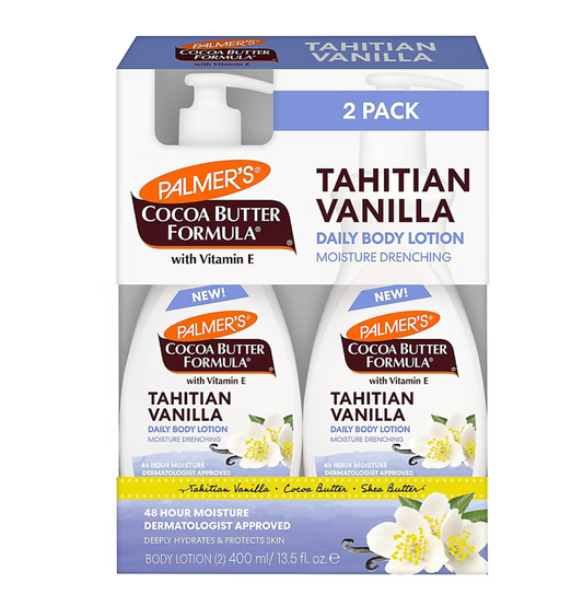 Palmer's Cocoa Butter Formula Tahitian Vanilla Body Lotion, 2 pk./13.5 fl. oz.