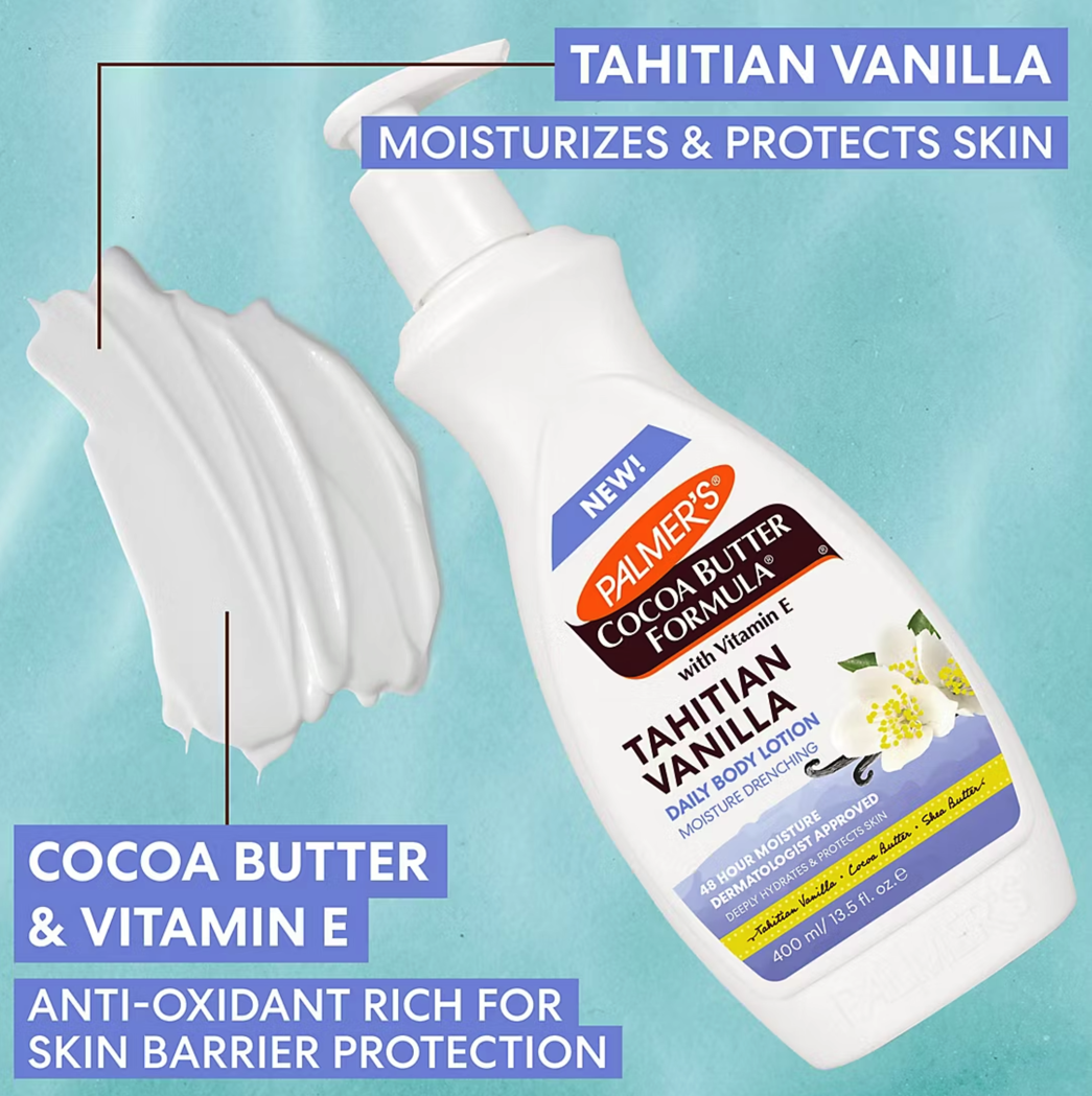 Palmer's Cocoa Butter Formula Tahitian Vanilla Body Lotion, 2 pk./13.5 fl. oz.