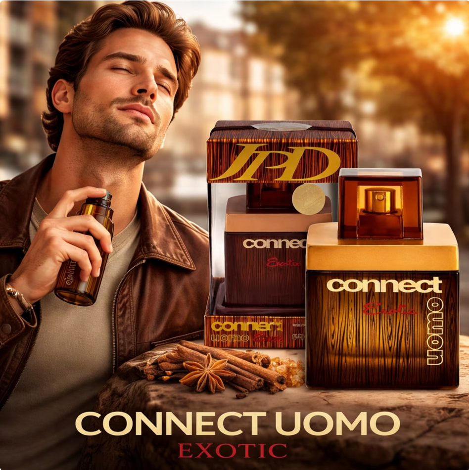 JPD Connect Uomo Exotic Eau de Toilette Pack of 6