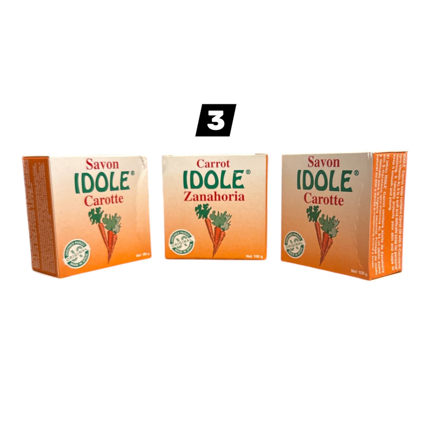 IDOLE CARROT PACK OF 3