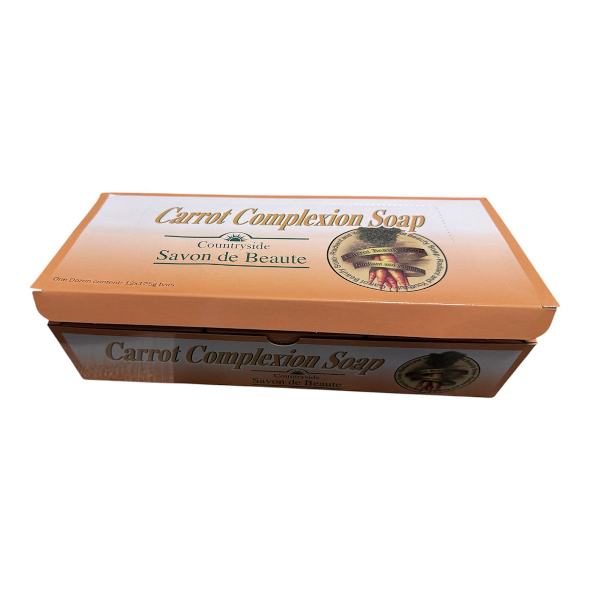Carrot Complexion Soap 125g - 72pcs count case