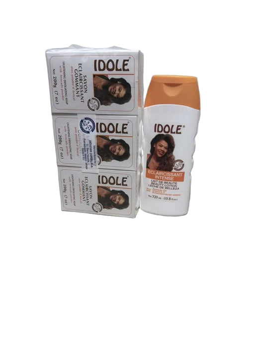 Idole Cream 320 ml and pack of 3 Soap