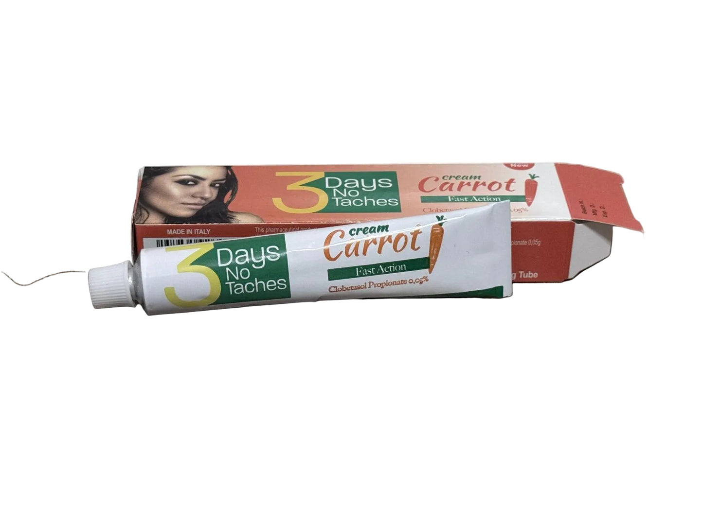 3 Days no Taches Cream Carrot pack of 3