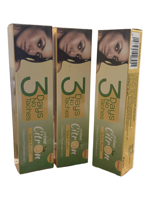 3 Days No Taches Lemon 30g skin pack of 3
