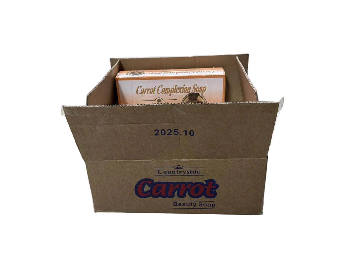 Carrot Complexion Soap 125g - 72pcs count case