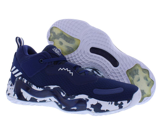 adidas mens  Shoes, Navy Blue-white-crew Navy, Size 8.5