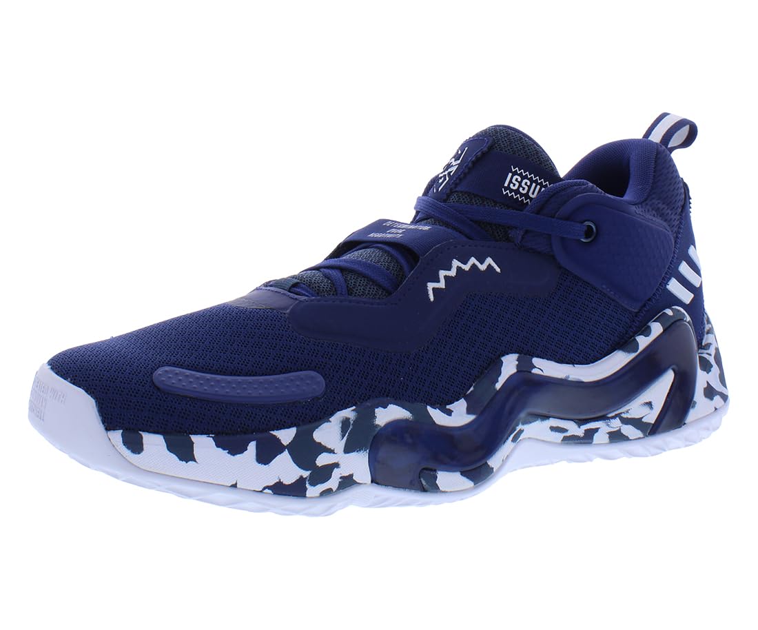 adidas mens  Shoes, Navy Blue-white-crew Navy, Size 8.5