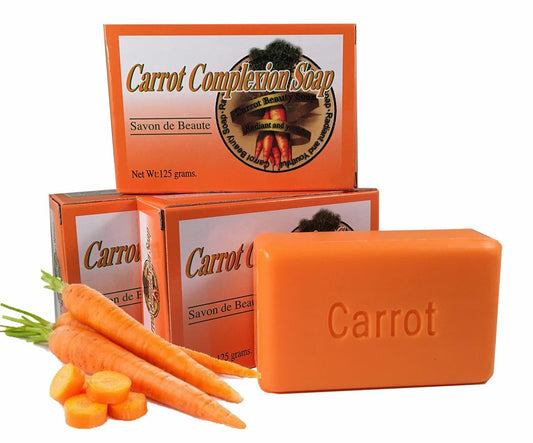 Carrot Complexion Soap Pack of 3